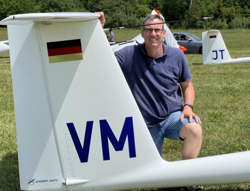 Michael Schlaich gewinnt Süddeutsche Segelflugmeisterschaft 18m